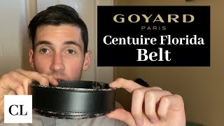 Goyard Florida Belt Unboxing/Review 