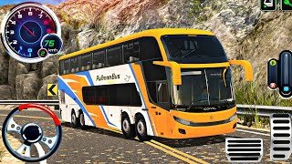 Offroad Coach Bus Driving Simulator 2025 - Real Uphill Bus Driver Simulator 3D - Android Gameplay screenshot 3