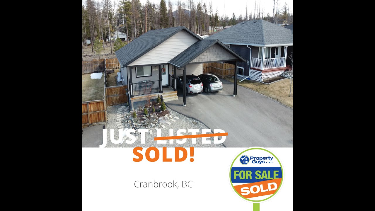 SOLD! 1510 21A AVE S, CRANBROOK BC ID 267151