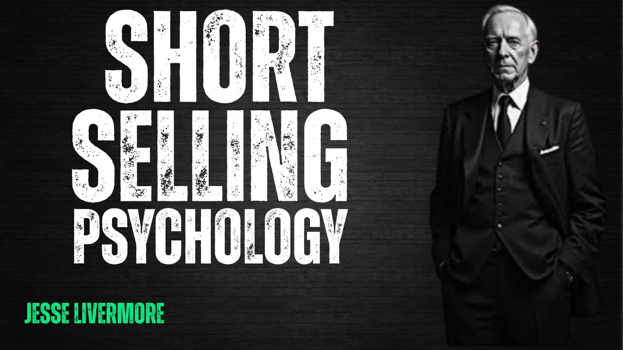 SHORT SELLING PSYCHOLOGY 🧠 | Master the Trader’s Mindset in Jesse Livermore Style (2025 Motivation)”