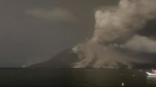 Monte Ruang tem nova erupção registrada na Indonésia | AFP