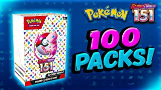 Opening 100x Pokémon 151 Booster Packs (Again)!