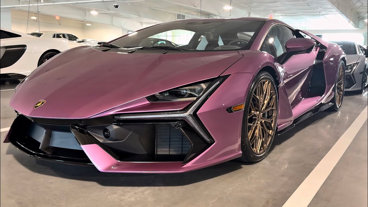 Exclusive V12 $700K Lamborghini Revuelto in Viola 30th (1000 HP)