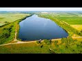 Брызгуновское водохранилище у деревни Жохово / Полёт на квадрокоптере