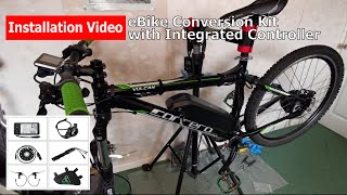 Installing an eBike Conversion Kit  Super Easy Installation! (Yose Power)