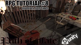 RPG на Unity #8 Инвентарь, типы предметов RPG на Unity #8 Инвентарь, типы предметов
