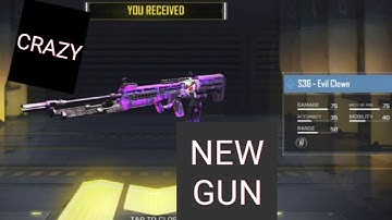 New gun S36-Evil Clown|Call of Duty Mobile gameplay|ft. NickFA69