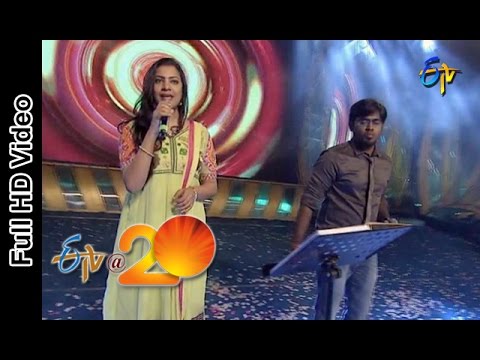 Deepu and Geetha Madhuri Performs - Chamka Chamka Song in Vijayanagaram ETV @ 20 Celebrations