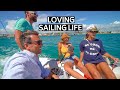 DAY IN THE LIFE OF SAILING WITH OUR NEW SAILING FAMILY | BOAT LIFE PUERTO RICO