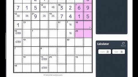 Level 10 Killer Sudoku 20-Sep-2020
