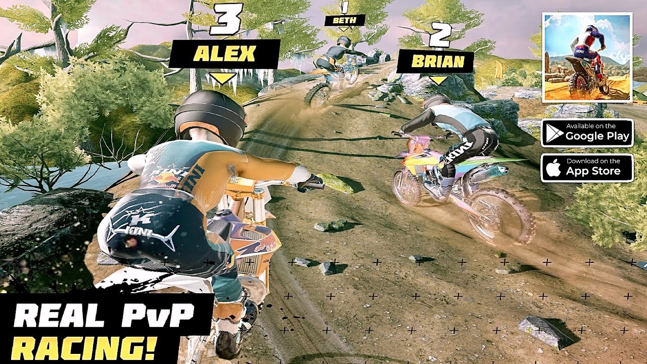Dirt Bike Unchained MX Racing Gameplay Walkthrough (iOS, Android
