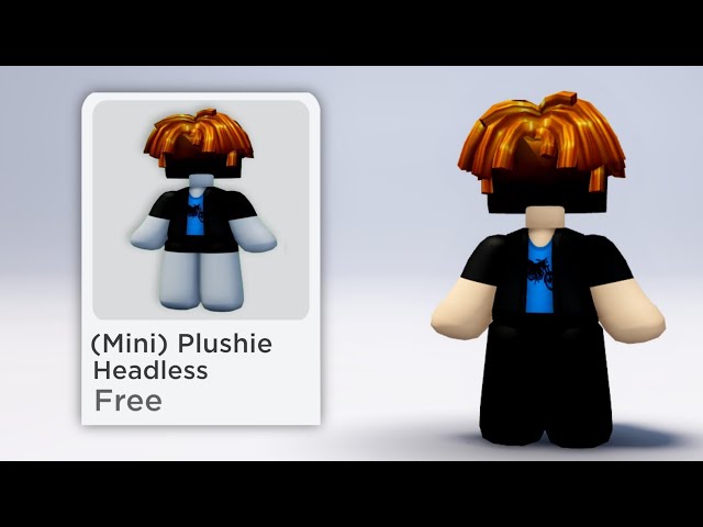 HOW TO BE A CUTE MINI ROBLOX AVATAR WITH HEADLESS FOR ACTUALLY FREE!😍(2024) class=