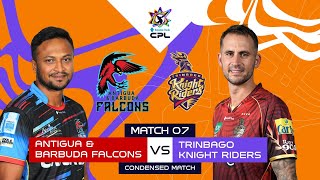 Condensed Match | Antigua And Barbuda Falcons vs Trinbago Knight Riders | CPL 2025 screenshot 3
