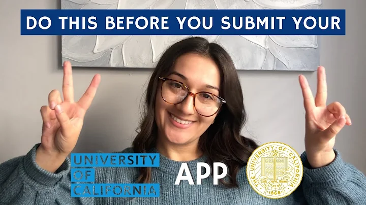 5 Tips for Self-Editing your Personal Insight Question Essay | UC Application