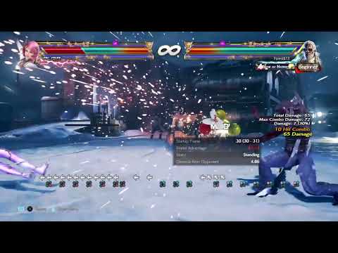 Leroy df+2,1+2 65 Damage Combo f+4,4 Early Version 5 Tekken 7 20220824142949