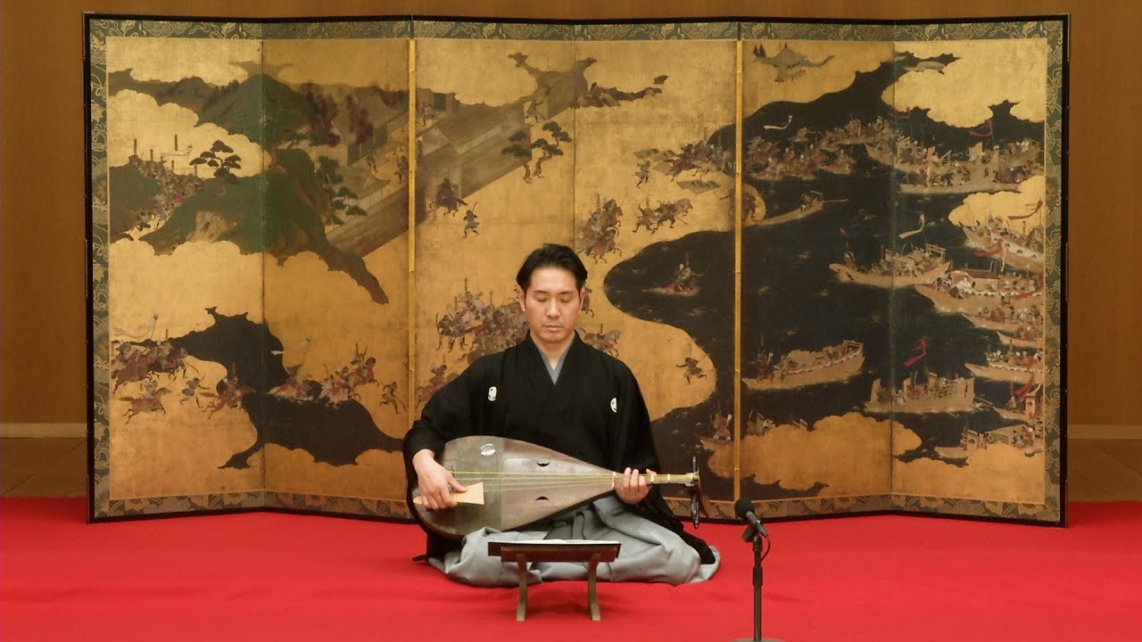 実演記録「平家」第5回 『那須与一（前半）』 - YouTube