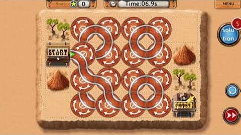 RAIL MAZE 2 - Solve train puzzles