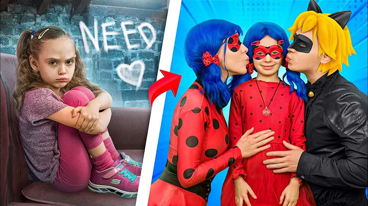 I Was Adopted by Ladybug and Cat Noir/ How to Become Ladybug in Real Life - DayDayNews