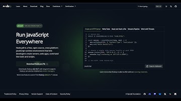 01 Introduction to JavaScript: Setting Up Node js & Dev Environment
