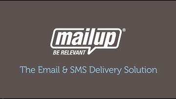 MailUp - The Email & SMS Delivery Solution - 2015