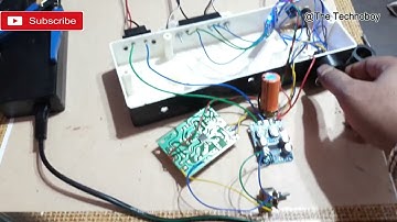 How To Make 2.1 Class D Amplifier At Home // DIY 2.1 AMplifier With TPA 3116 // The technoboy
