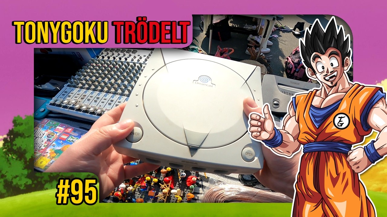 Riskanter Flohmarkt-Kauf! Läuft die SEGA DREAMCAST am Ende WIRKLICH?! 😱 | TONYGOKU Trödelt Folge 95