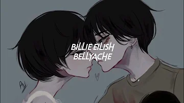 billie eilish-bellyache (sped up+reverb)