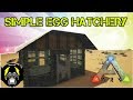 How to build a simple egg hatchery ragnarok  ark survival