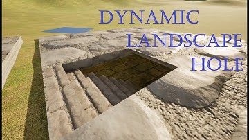 Unreal Engine 5.4 - Dynamic cut hide landscape with virtual textures - Virtual texture - part 1