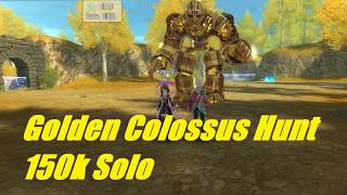 [SAOIF] Golden Colossus Hunt - 150k (Solo) SBS 53mil dmg.