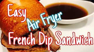 CLASSIC FRENCH DIP SANDWICH | AIR FRYER RECIPE | Aukey Home Air Fryer
