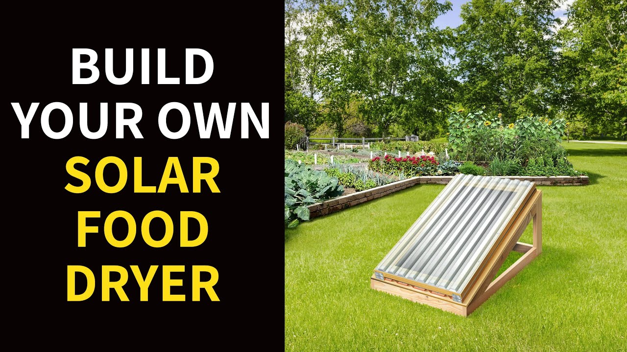 Solar Food Dryer // Easy DIY 