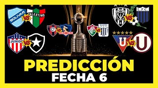 Análisis y Predicción Fecha 6 Copa Libertadores 2024🏆