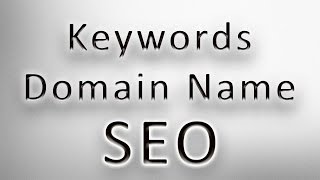 Keywords in Domain Name as Google Ranking Factor - SEO Keywords in Domain Name as Google Ranking Factor - SEO