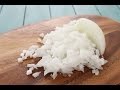 タマネギの切り方~みじん切り1~ (How to cut onions)