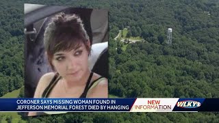 Coroner determines how 24-year-old woman found in Jefferson Memorial Forest died