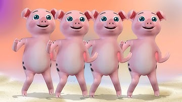 Liên Khúc Heo Con Ủn Ỉn , Chú Heo Đốm Vàng l Heo Nhảy Cha Cha Cha Vui Nhộn l Cha Cha Cha 2023