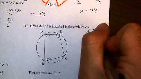 Unit 6 Review 1 Numbers 6, 7, 8   Circle Angles