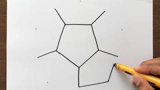 How to Draw a Dodecahedron Shape