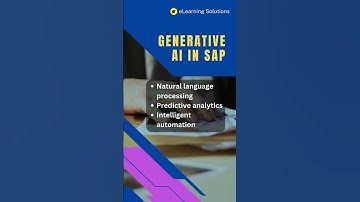Generative AI use cases in SAP #SAP #AI #GenerativeAI #TechTrends #ITJobs #Learning #SAPInnovation
