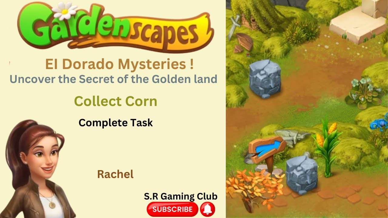 Playrix Gardenscapes-Expedition El Dorado Mysteries ! Collect Corns || Complete Task || Rewards ||