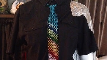 How to Make A Chainmail Tie Tutorial
