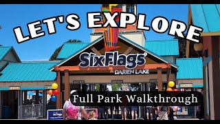 Discover Every Corner of Six Flags Darien Lake  Full Park Tour
