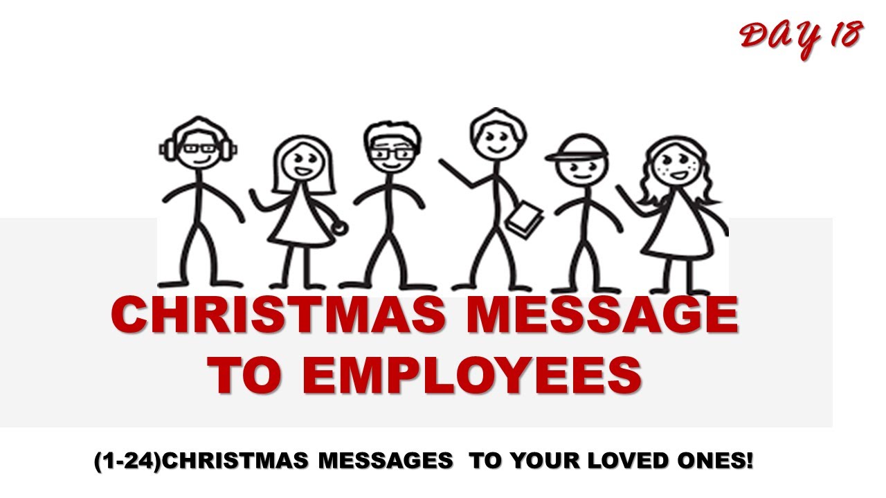 Best Christmas video message to your employees YouTube
