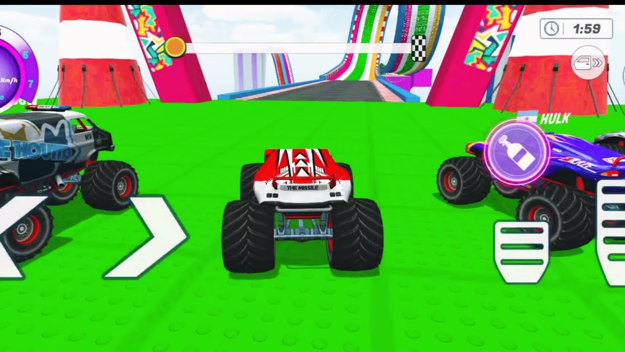 New Monster Truck Racing Game 2024 – Android Gameplay