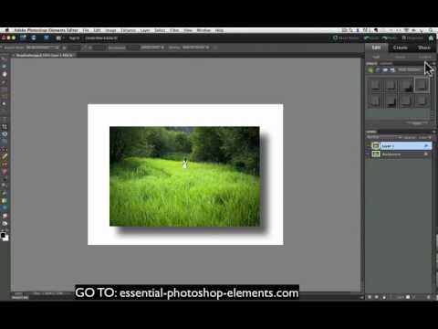 How To Add A Drop Shadow To Your Photos With Photoshop Elements