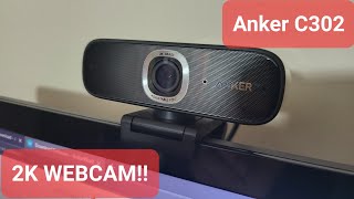 Anker Powerconf C302 Unboxing & Review (GR) - 2K Webcam!!