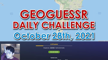 Collapse - Geoguessr Daily Challenge (October 28th, 2021)