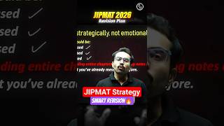 JIPMAT 2026 Revision Strategy | Formula, Mistake &amp; Pattern Based Revision #jipmat #ipmat2026 #pw