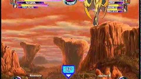 MvC2 Online (360): Brett (MSP) vs Slacker B (MSP) 13 .:12.13.09:.